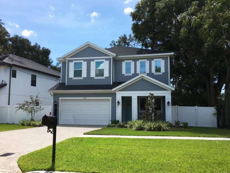 Custom Built- New Construction House in South Tampa